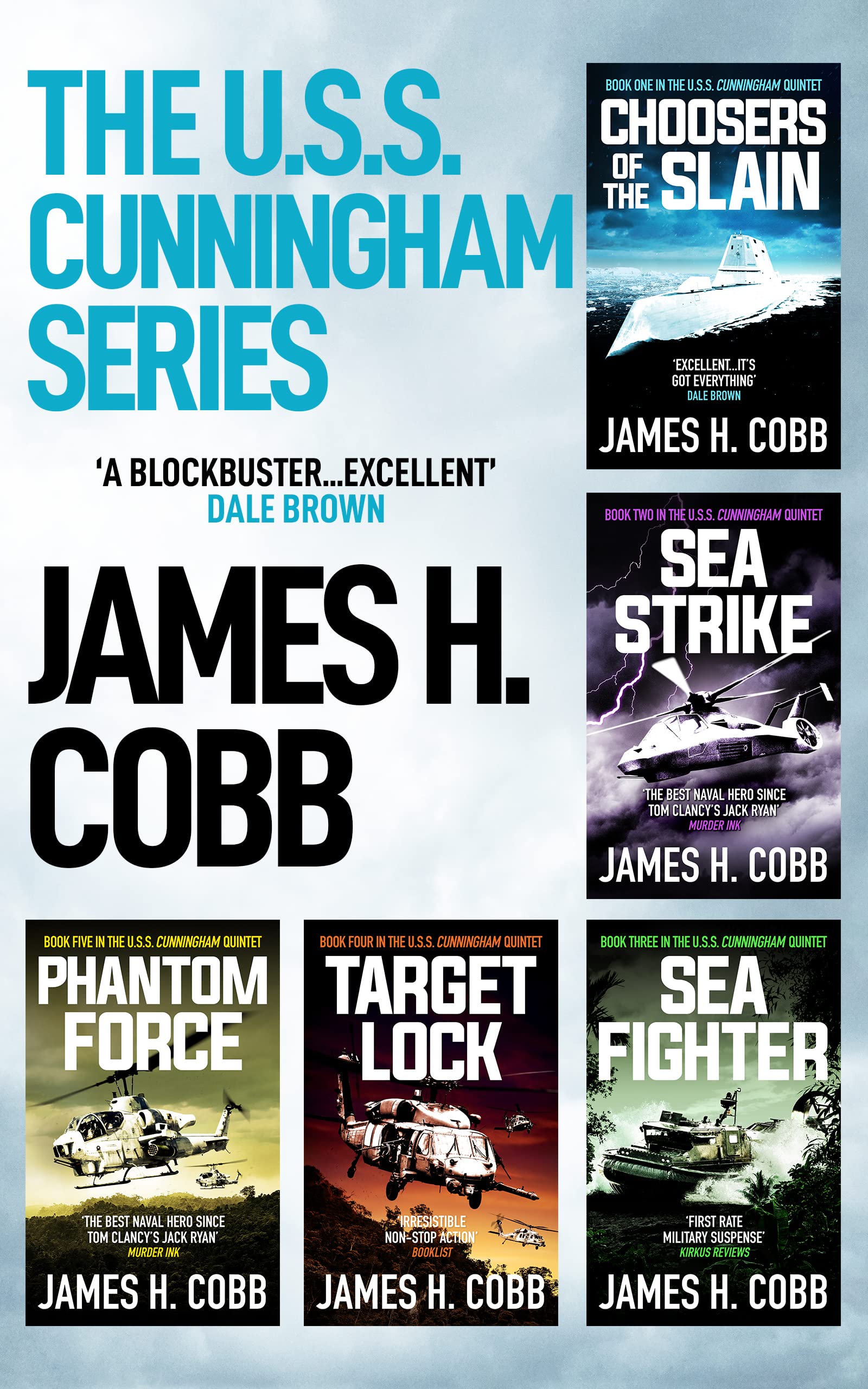 THE U.S.S. CUNNINGHAM SERIES: FIVE GRIPPING THRILLERS IN ONE MUST-READ BOX SET