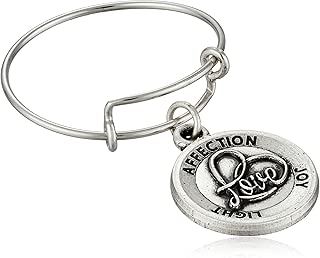 Love II Expandable Rafaelian Silver Stackable Ring, Size 7-9 - coolthings.us