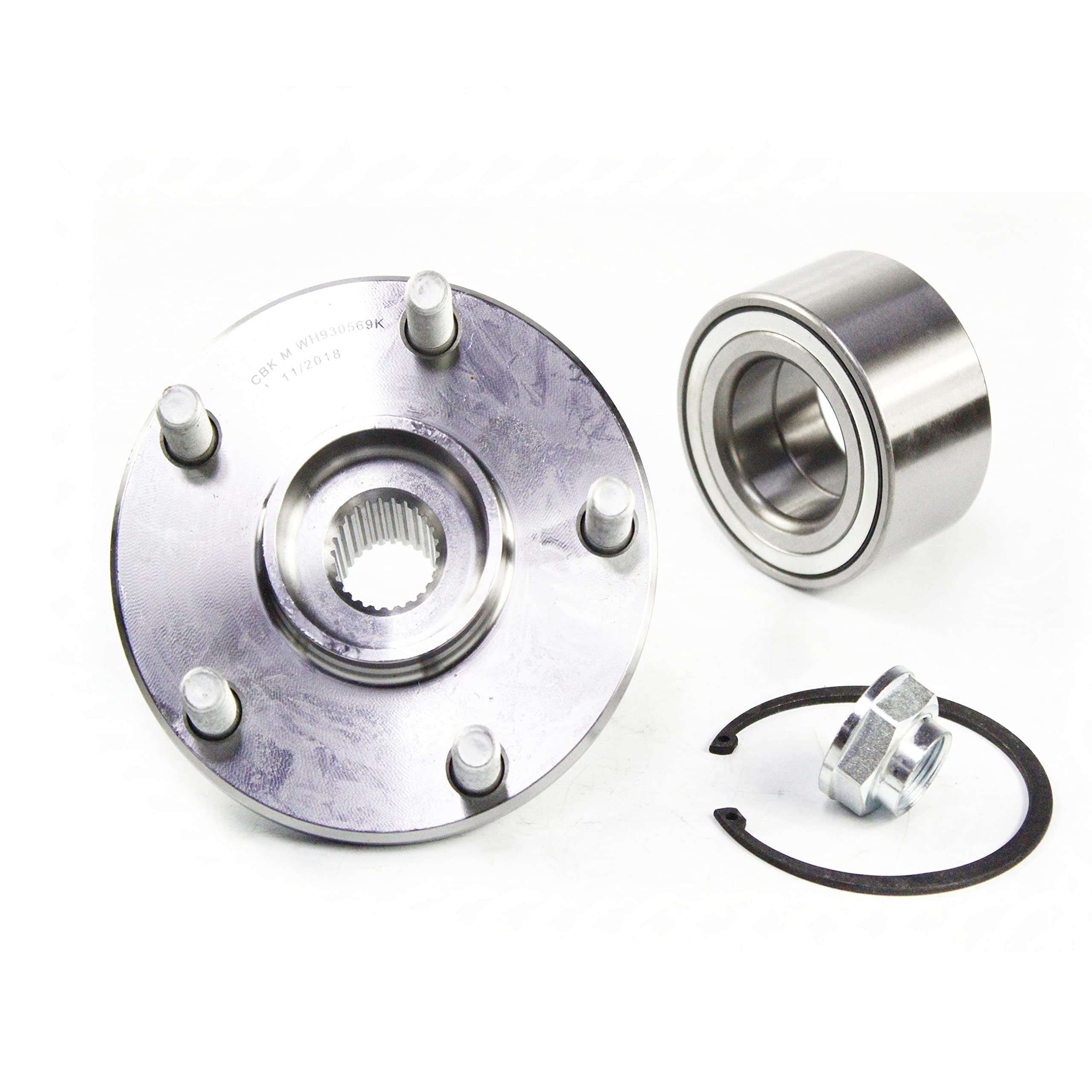 Front Left Steering Knuckle Wheel Bearing Hub For Toyota Highlander 04-2007 FWD