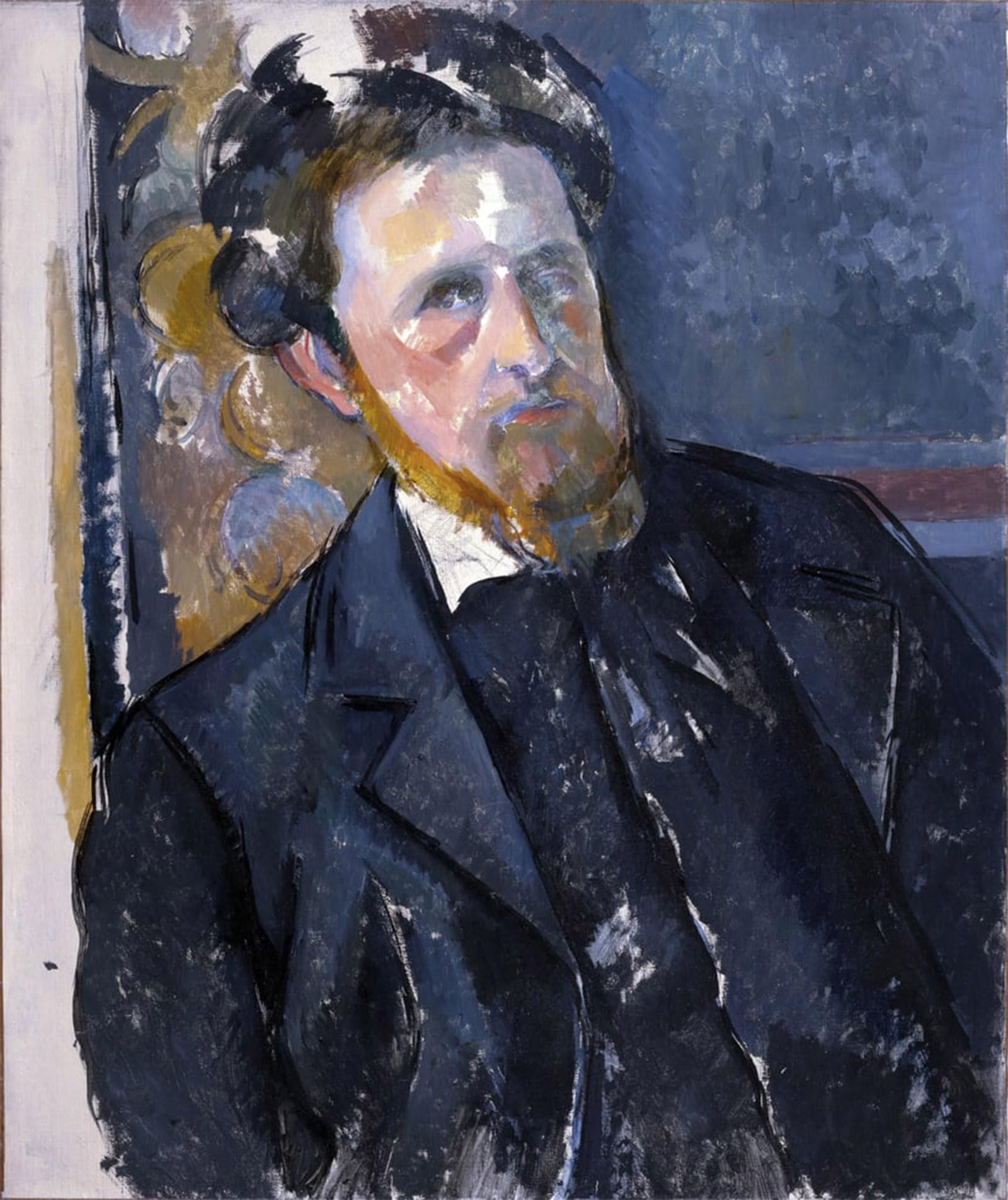 POSTERIIk Famous Animal Posters Vintage Picture Portrait of Joachim Gasquet by Paul Cézanne Modern Wall Decor for Home Decor 60x90cm