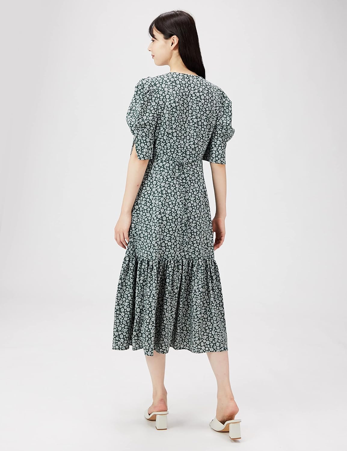 Amazon.co.jp: [スナイデル] Sustainaパフスリーブバリエプリント