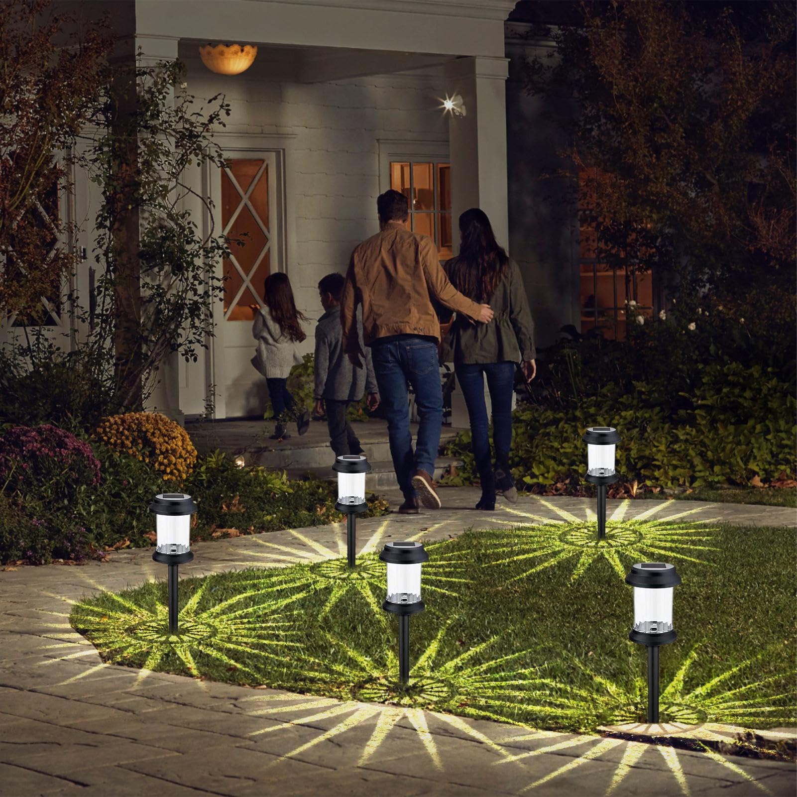Lampes Solaires Pour Extérieure Lot De 6 Pièces Décoratives LED Étanches