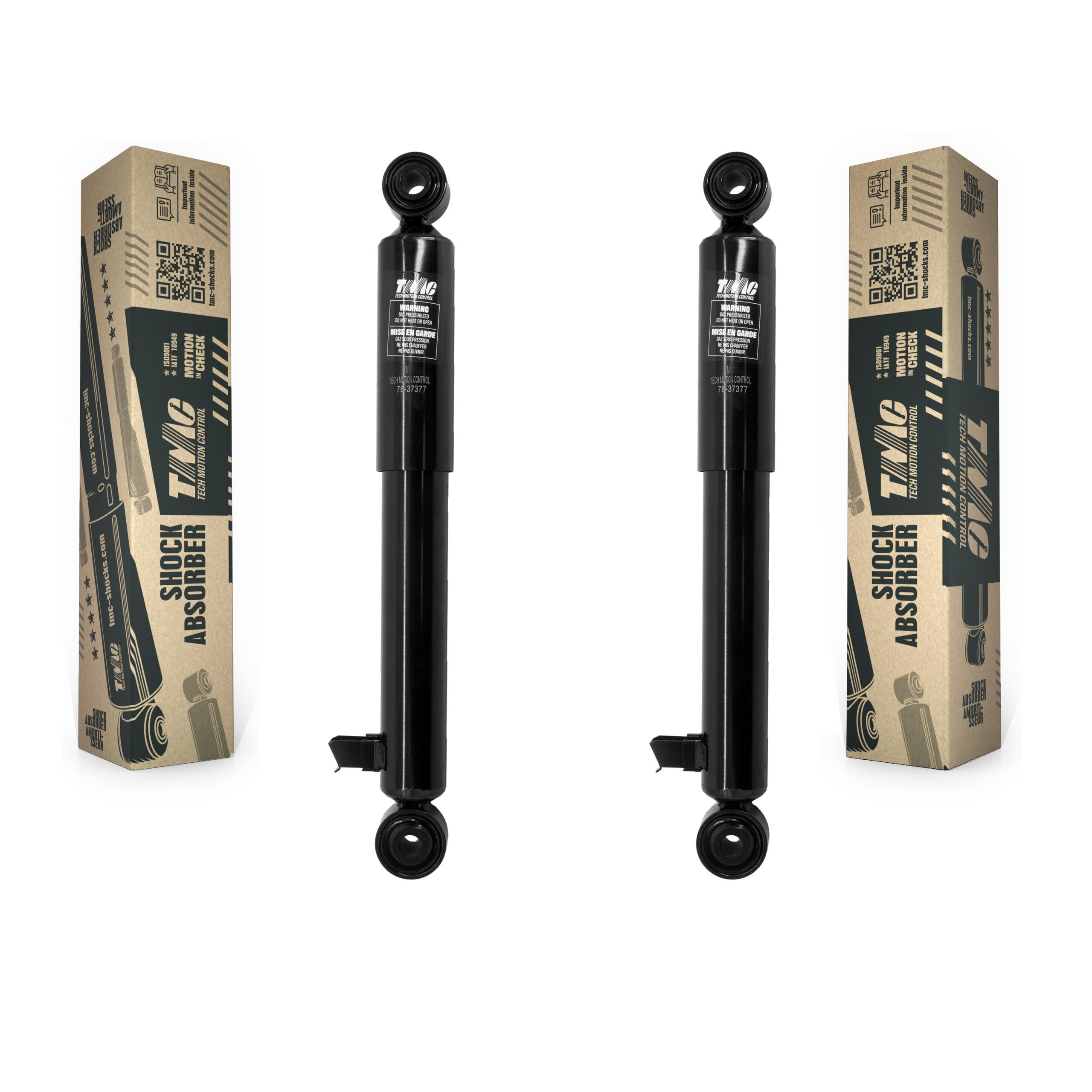 TMC Rear Suspension Shock Absorbers Pair Replacement For Honda Civic - Left Right Side (Driver Passenger) K78-100412 — view 38