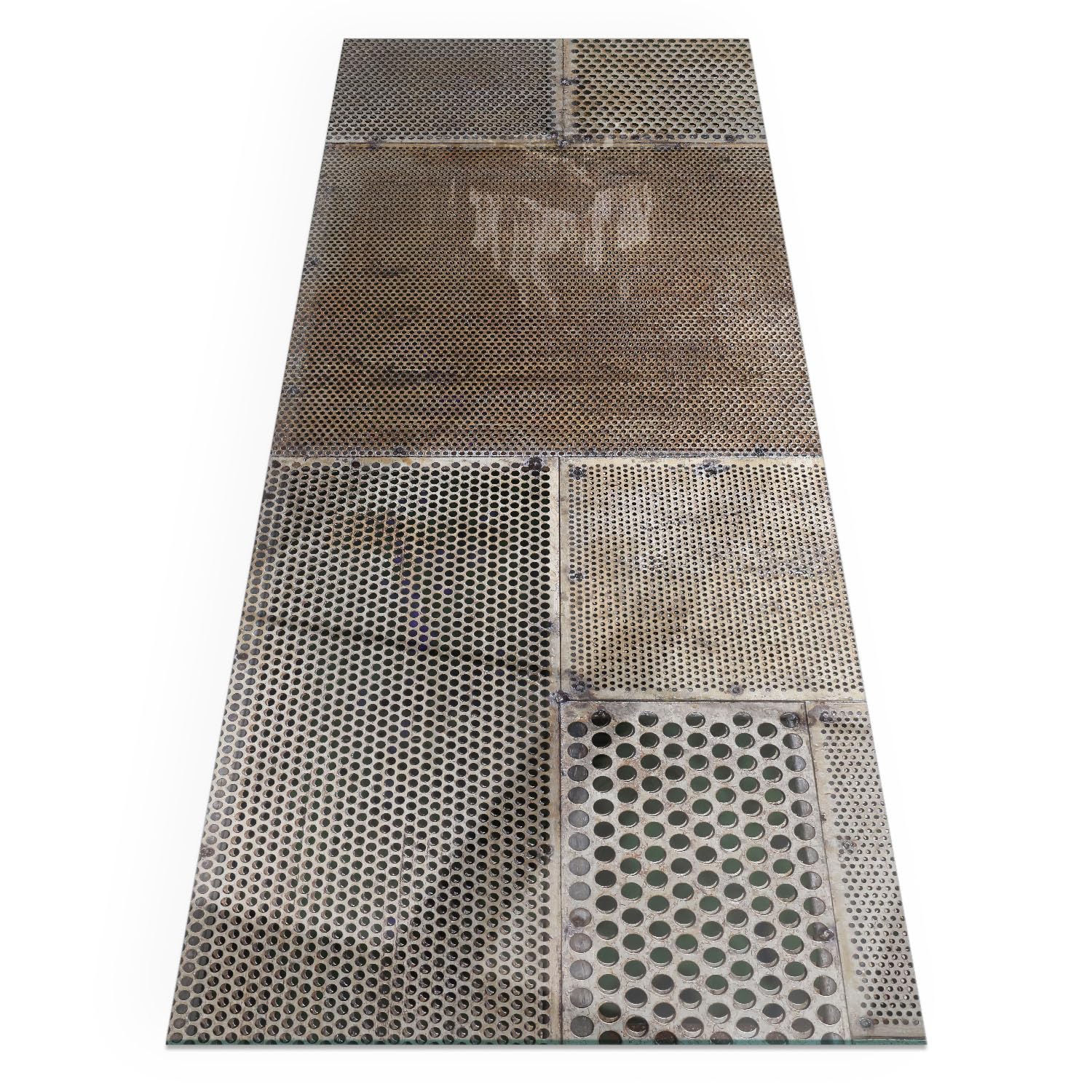 Revêtement en verre 125x50 art moderne avec bords polis durables pour cheminée exigeante