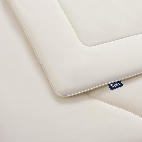 Miniatura 6 de REST Evercool - Edredón refrescante tamaño Queen de 90 x 90 pulgadas y sábana bajera ajustable Evercool+ tamaño Queen de 56 x 76 x 16 pulgadas,