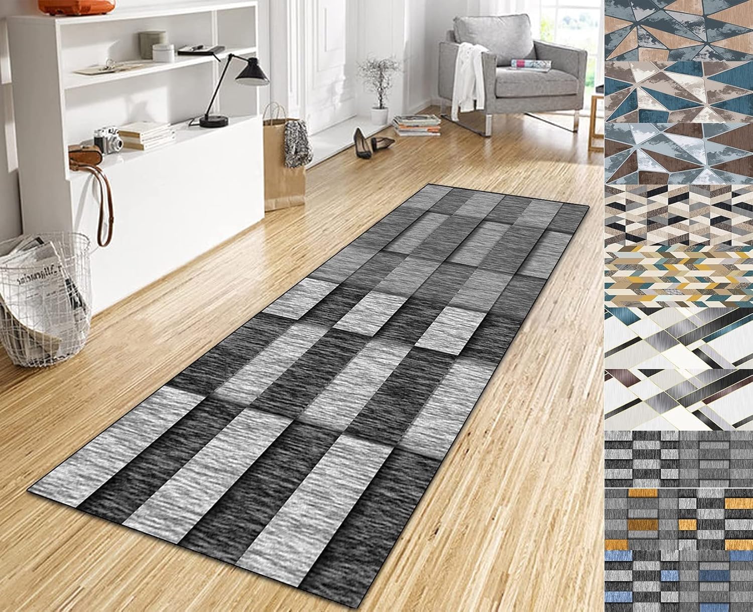 キッチンマット 玄関マット 40x470cm 防音 リビング 滑り止め オールシーズン適用 安心素材 ひんやりラグマット カーペット