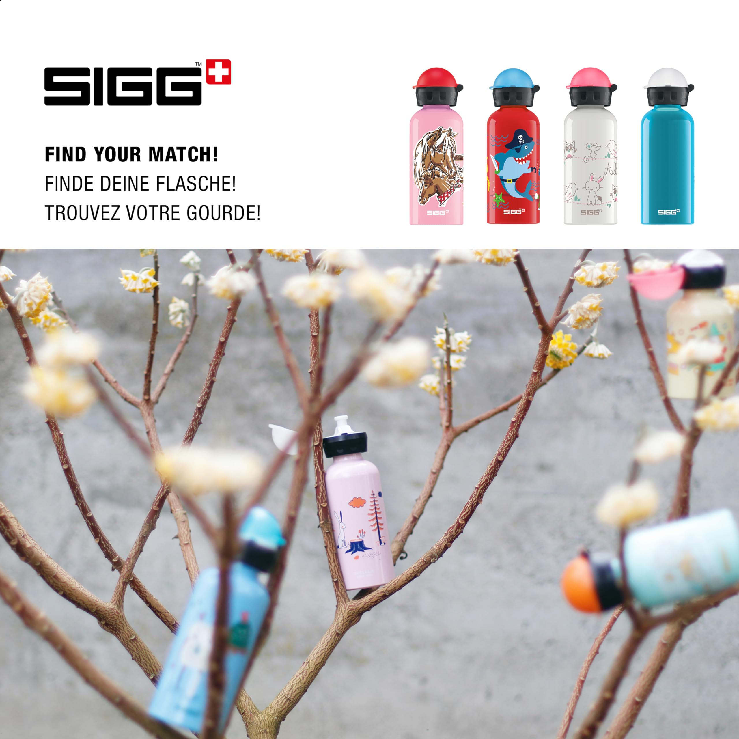 SIGG - Aluminium Kids Water Bottle - KBT Jungle TZZ Jamaica - View #7