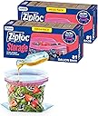 Ziploc Gallon Food Storage Bags, Stand-Up Bottom, Easy to Fill, 162 Count (Packaging May Vary)