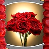 Collage romántico de la foto