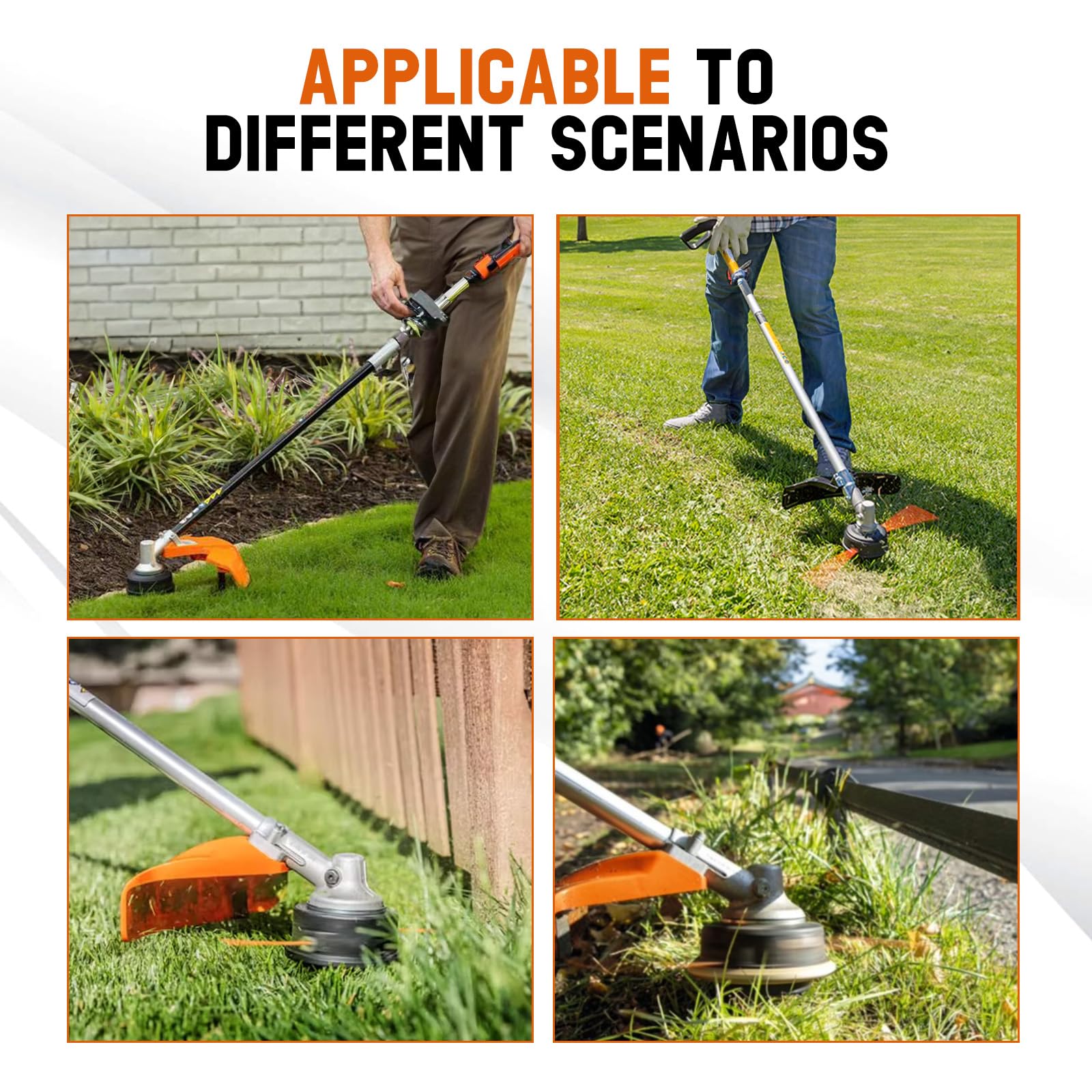 2 cabezales de cortacésped Autocut 25-2, M10 x 1.0, para Stihl FS55 FS85 FS56 FS70 FS80 FS90 FS100 FS110 FS130 FS240 FS250 40027102108 mmer accesorios con segadora hilo 2,4 mm 6 m