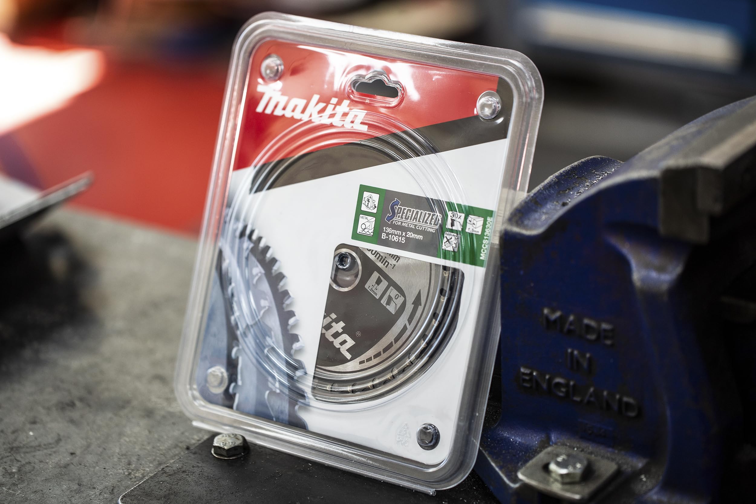 Makita B-10615 - Disco HM para corte en metal de 136x20x1.5mm z30 para modelo bcs550