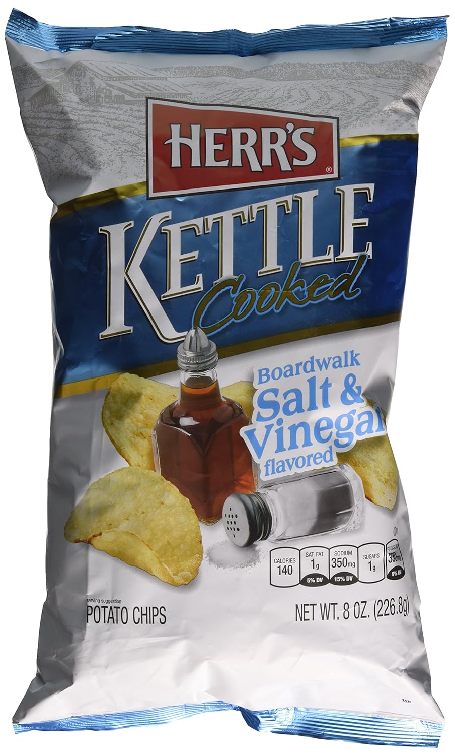 Herr's Boardwalk Salt and Vinegar Kettle Cooked Potato