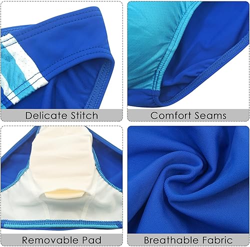 Miniatura 2 de Panegy Tanga sexy para hombre, bikini con relleno, con gancho de metal y anillo