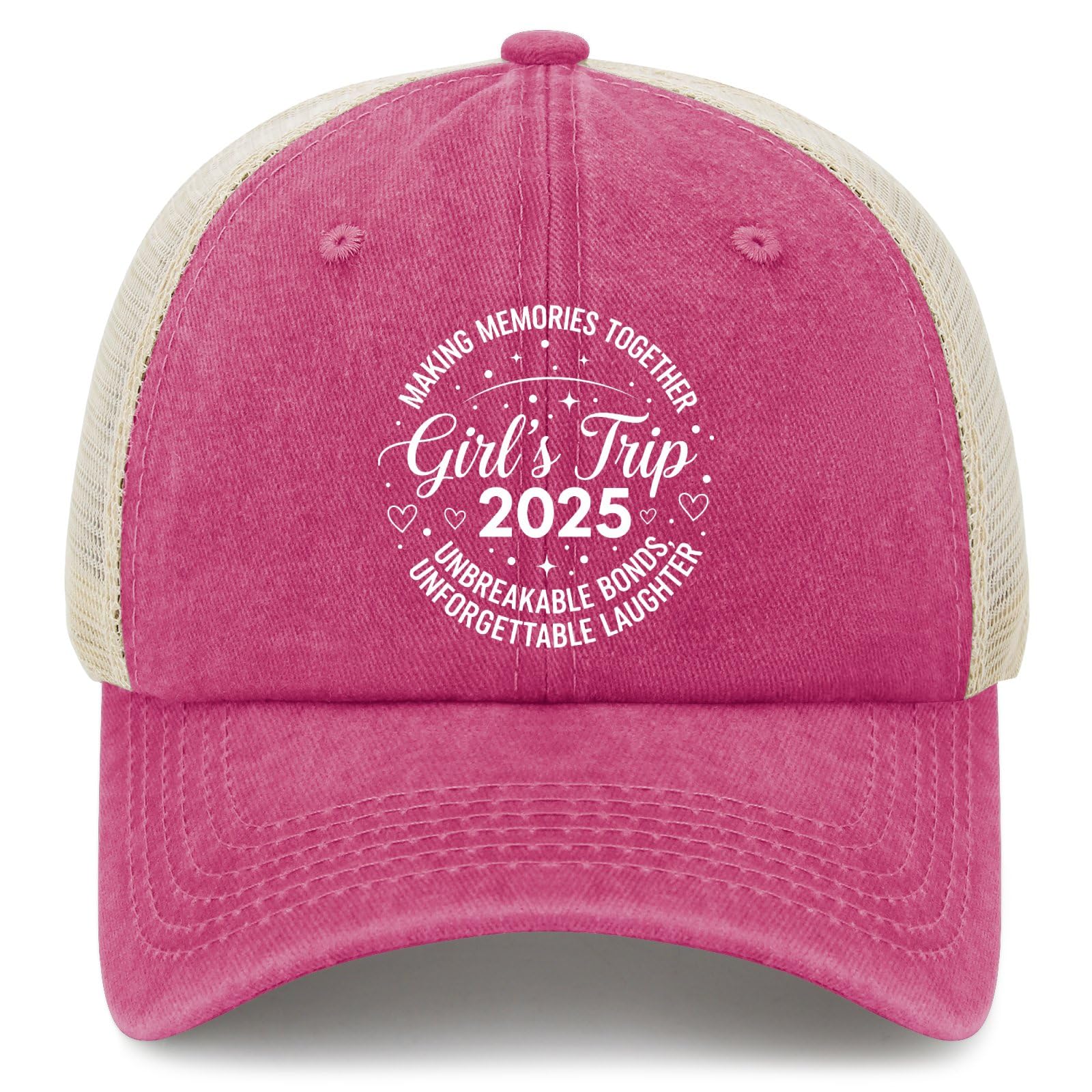 Girl's Trip 2025 for Women Vacation Golf hat Cycling Cap for Men