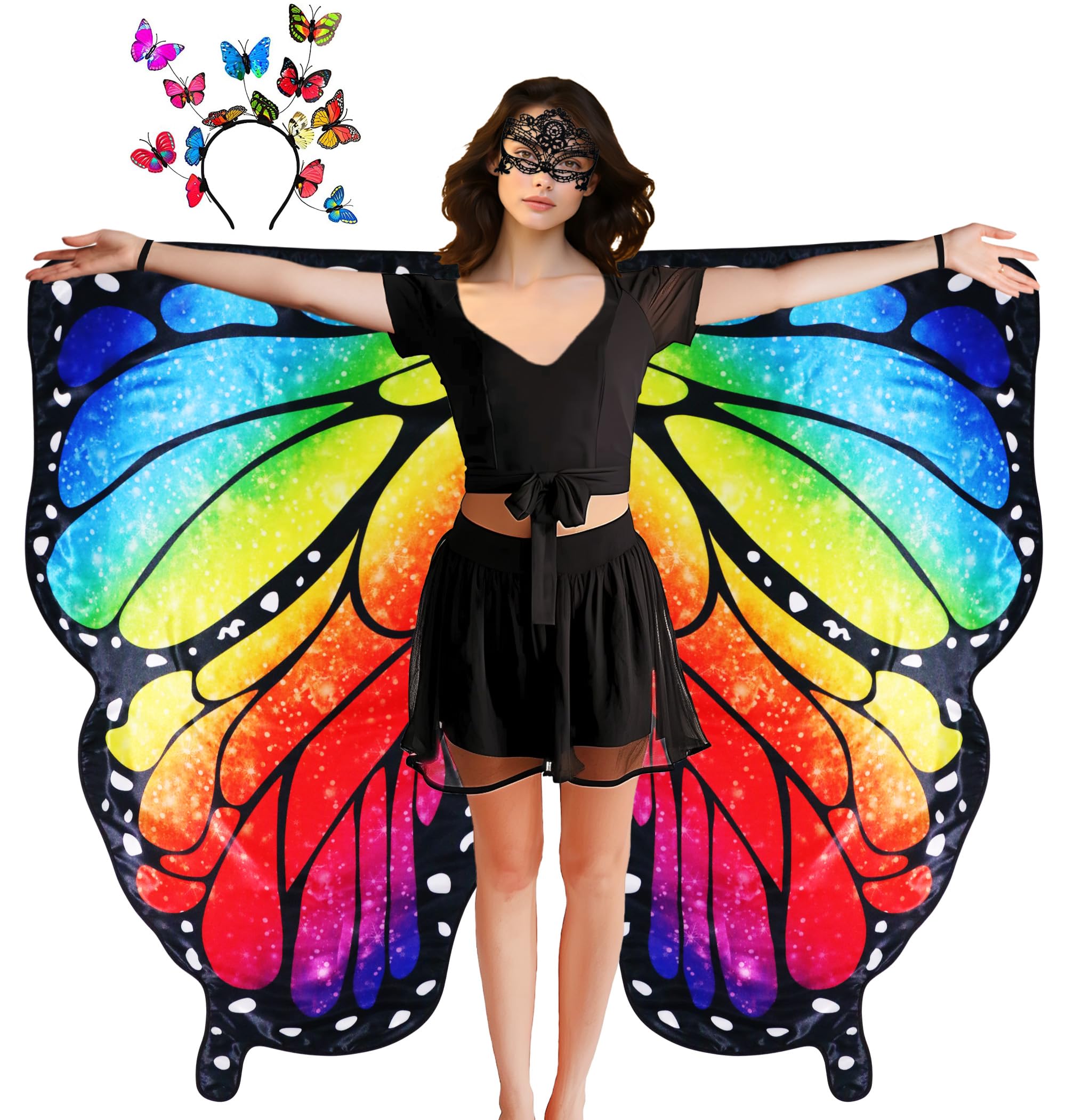 D.Q.Z Double Sided Butterfly Wings