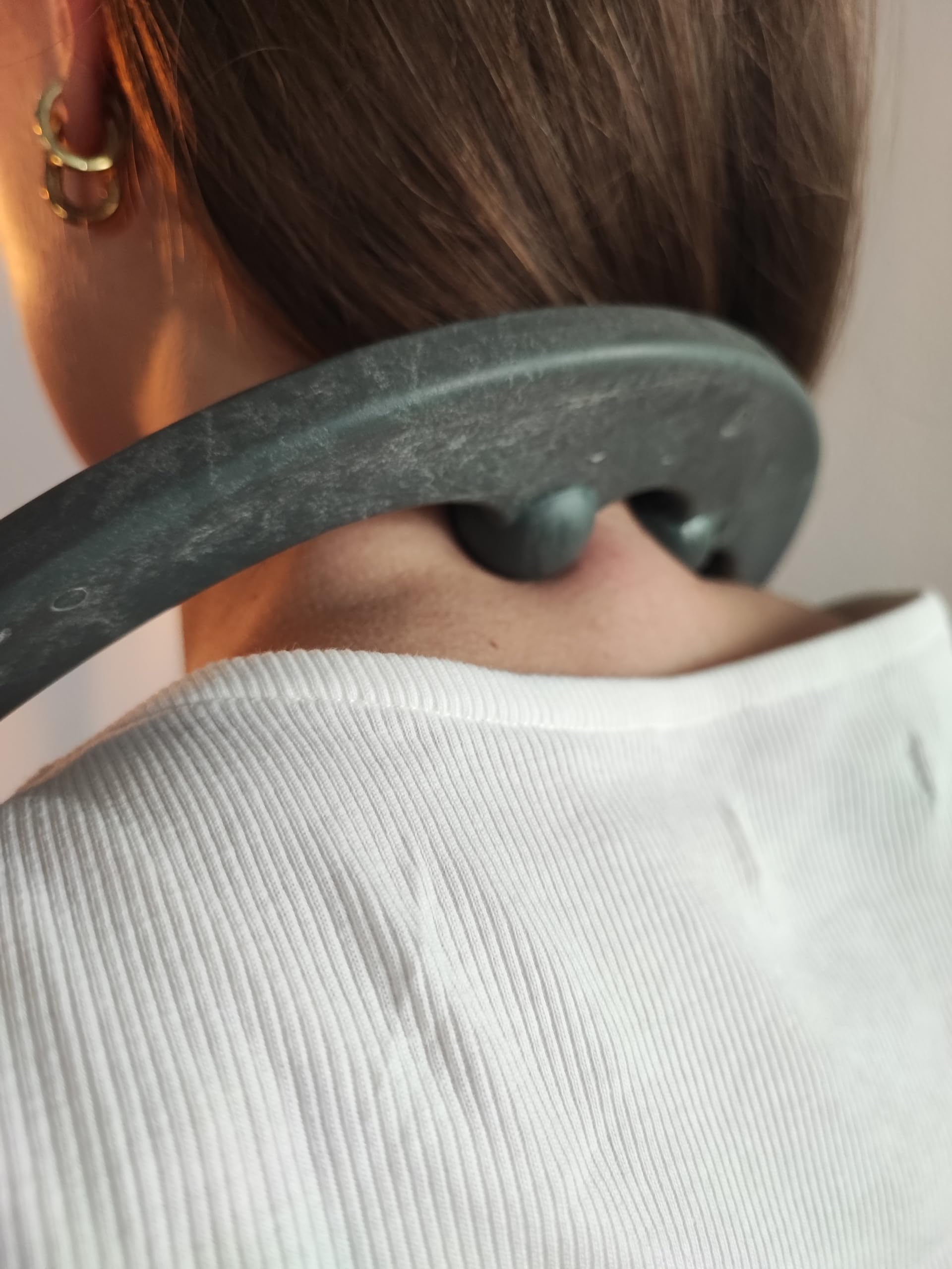 Triggerpunkt Drücker + Anwendungsheft - Selbstmassagegerät Massagestab Rücken Trigger Stick Triggerpunkt Massagegerät