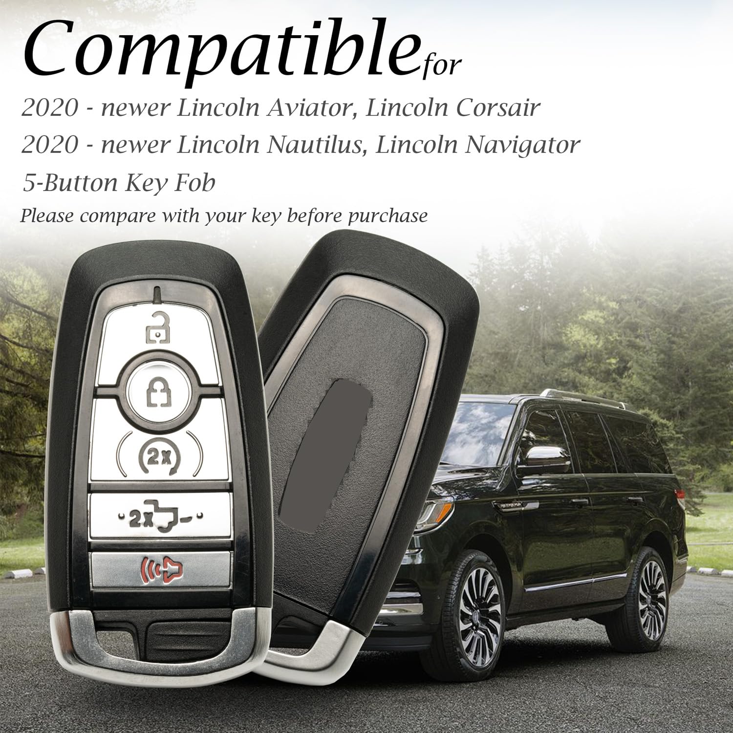 Custodia in pelle per Ford Escape Expedion Explorer F-150