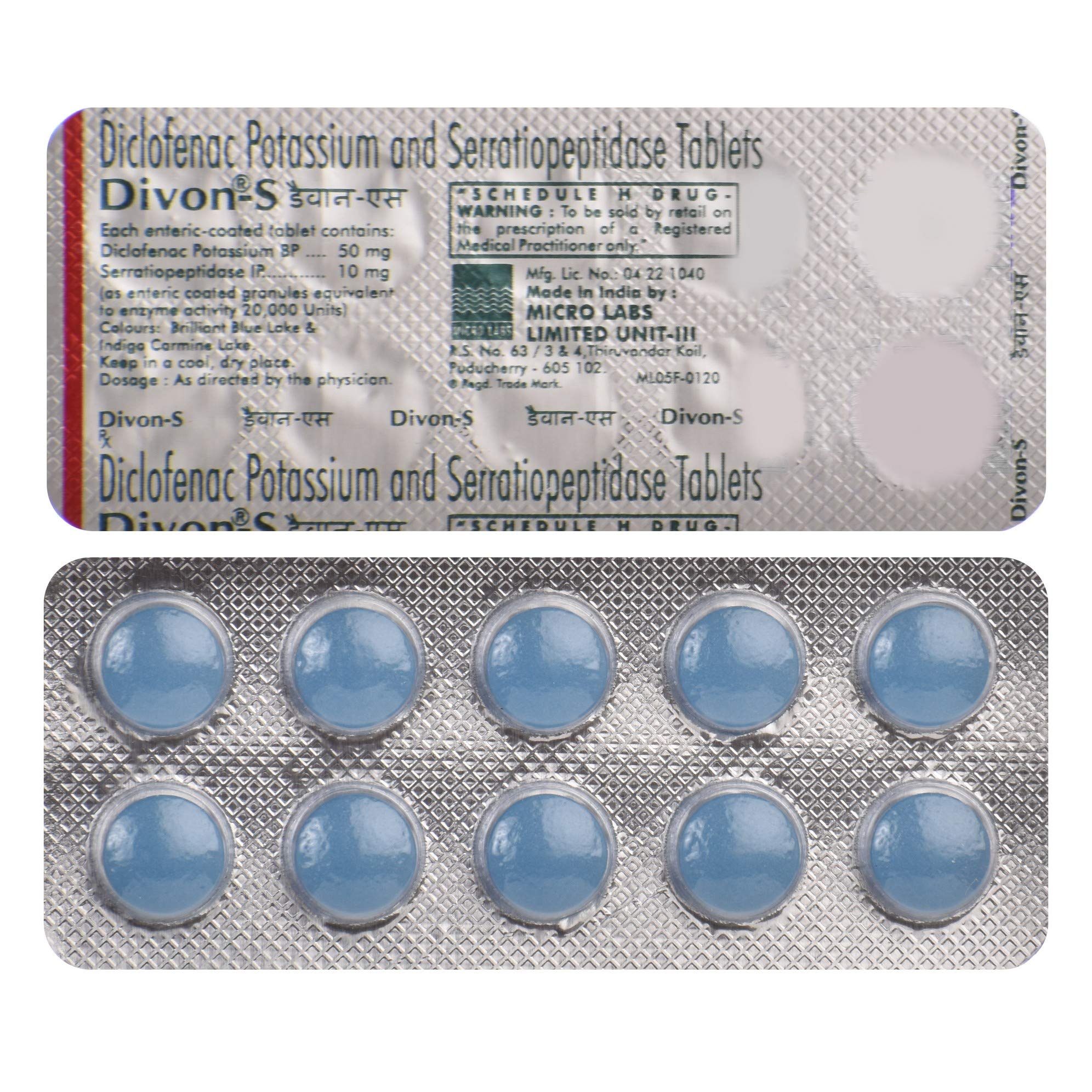 Divon S - Strip of 10 Tablets