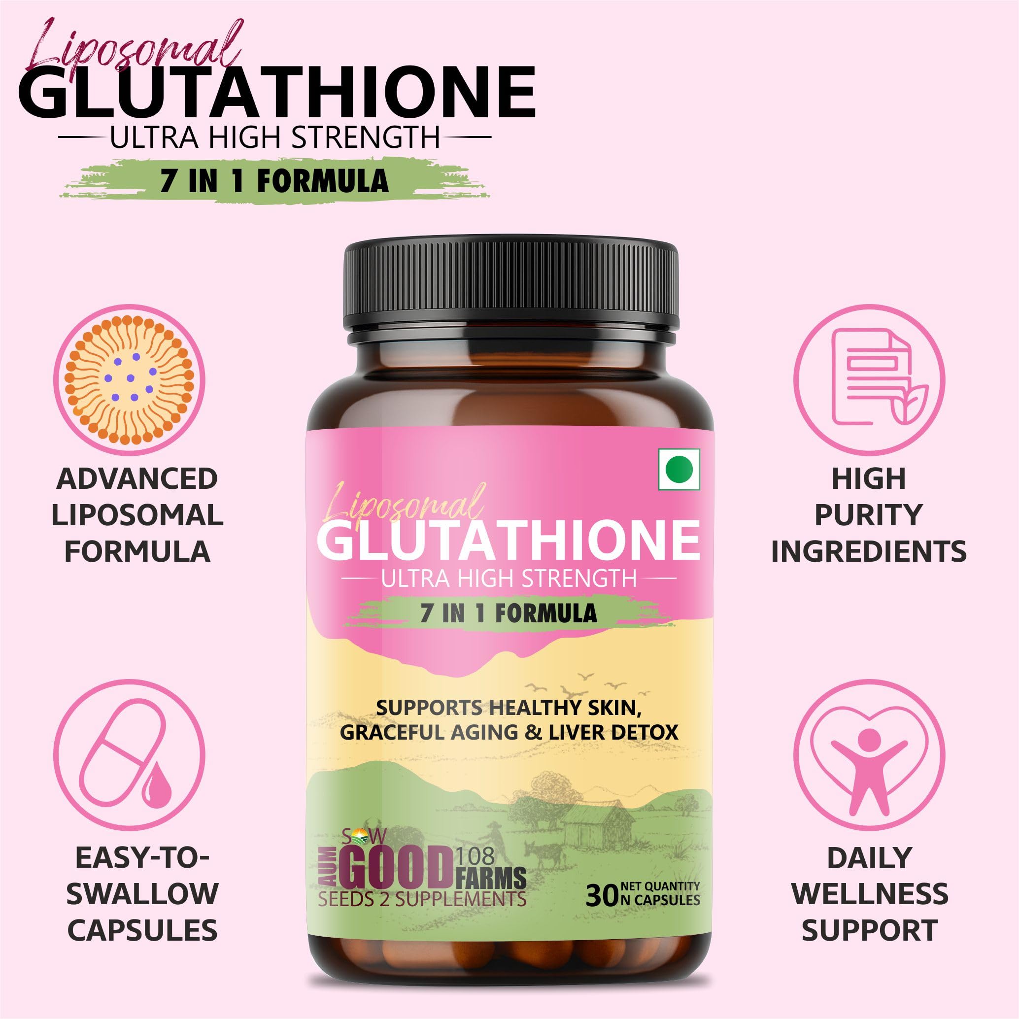 asg glutathione ACG Glutathione: Potent Antioxidant Supplement for Cellular Health Results RNA ASG 108 FARMS Liposomal Glutathione