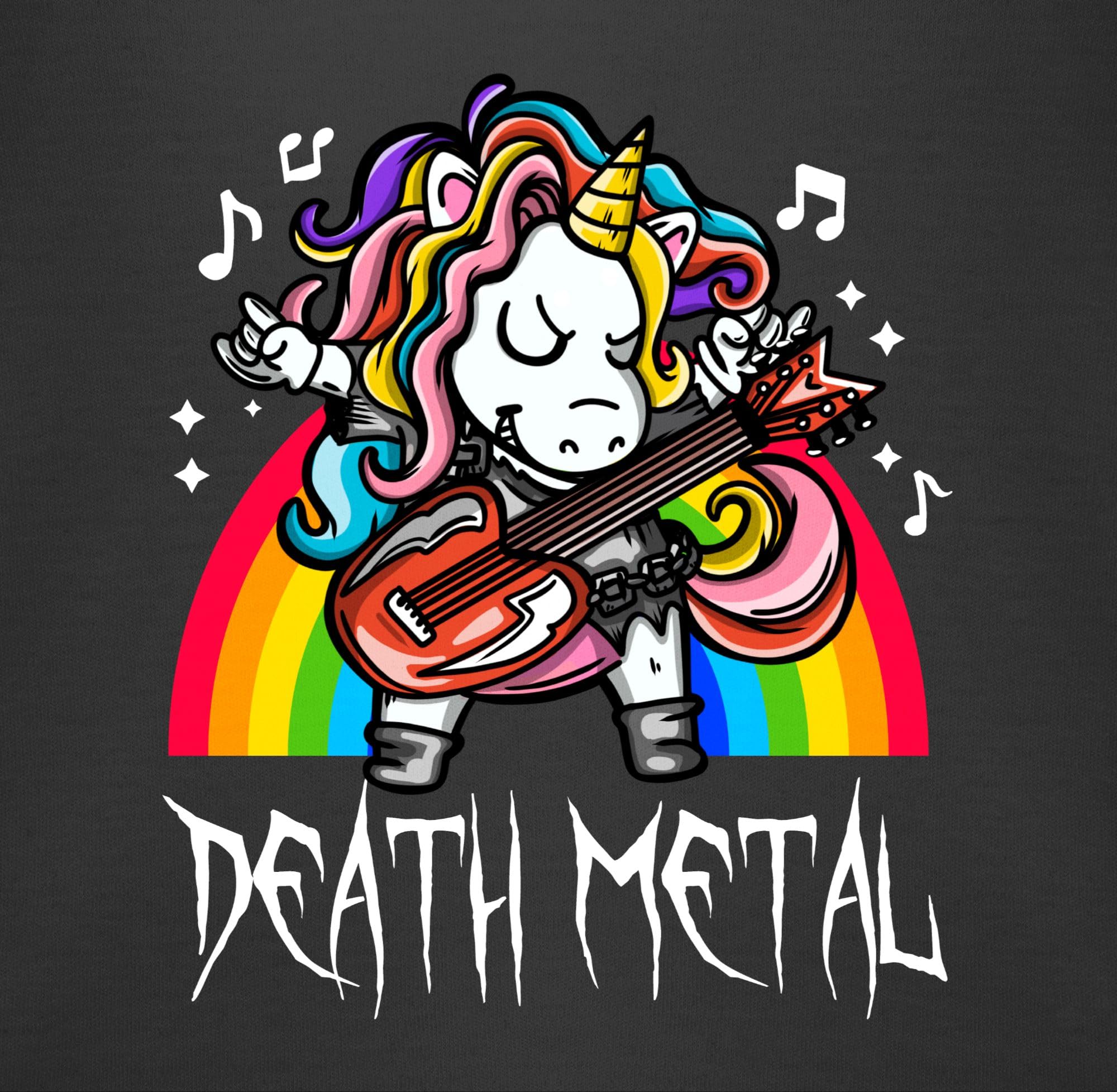 Shirtracer - Baby Body Kurzarm - Rock & - Death Metal Einhorn