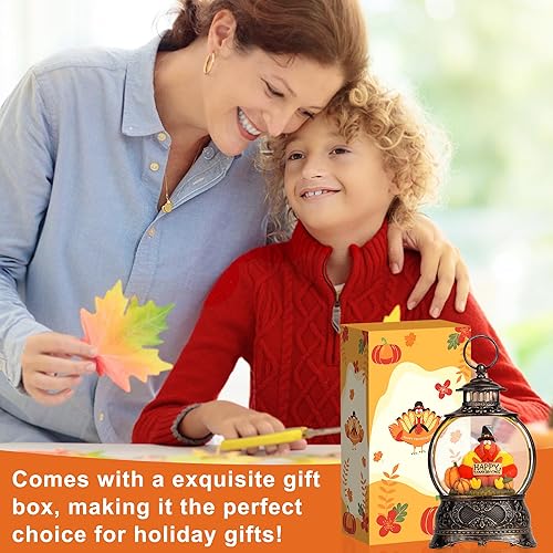 Miniatura 90 de Globo de nieve de Navidad, escena cardenal iluminada, linterna musical de agua de nieve, decoración navideña brillante y regalo para familiares