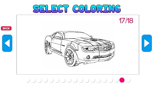 Coloring & Find Hidden - Hot Racing Wheels
