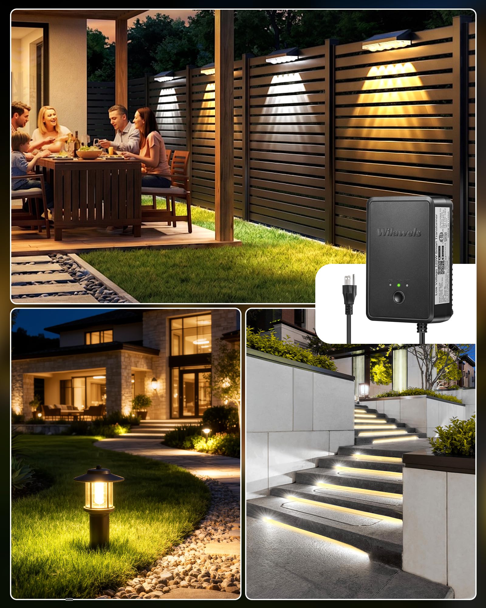Wi-Fi Landscape Transformer - Smart Outdoor Lighting -8