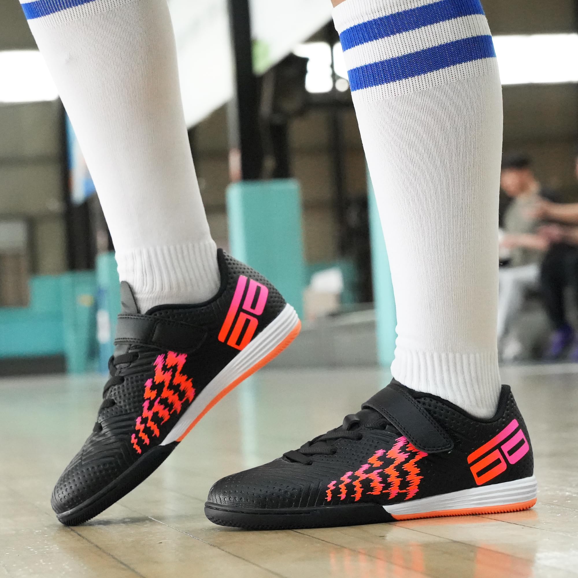 Scarpe da Calcio Indoor per Bambini Futsal - Sneakers da Calcio per Ragazzi e Ragazze