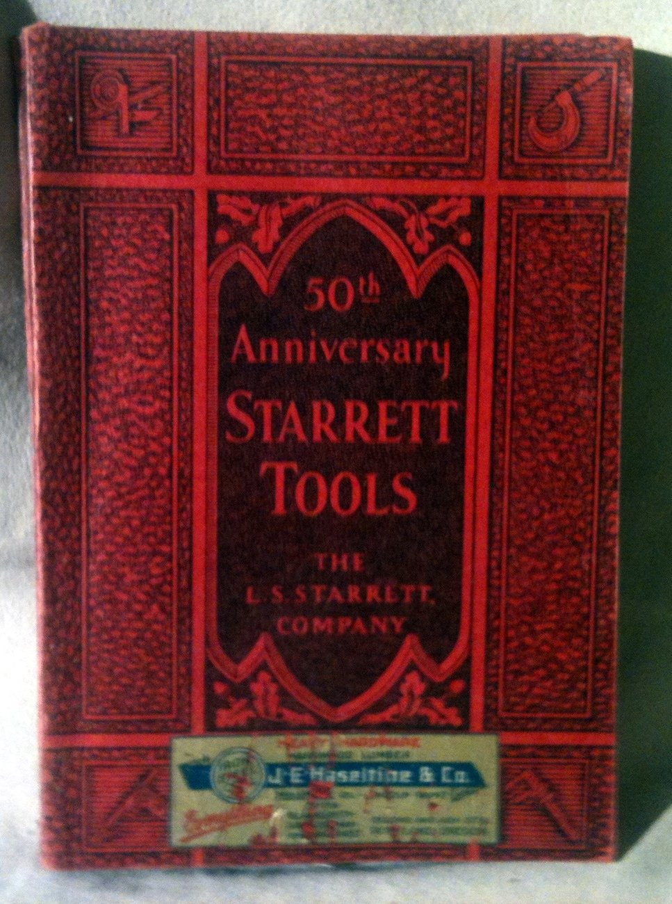 Starrett Tools 50th Anniversary Catalog 1930 N/A Books