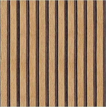 Wood Slat Peel and Stick Wallpaper Textured Contact Paper 17.3118