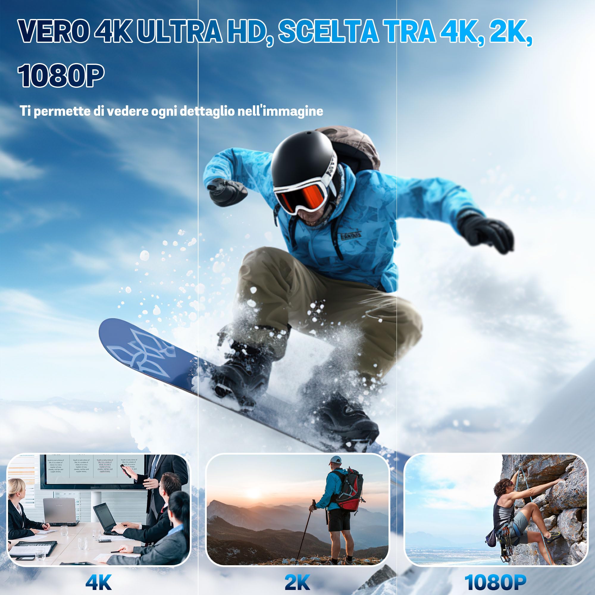 Telecamera Spia Nascosta Wifi, 4K Body Cam Polizia, Mini Telecamera Dash Cam per Forze di Polizia Bici, Videocamera Esterna Visione Notturna Fotocamera per Sport Conferenze Viaggio