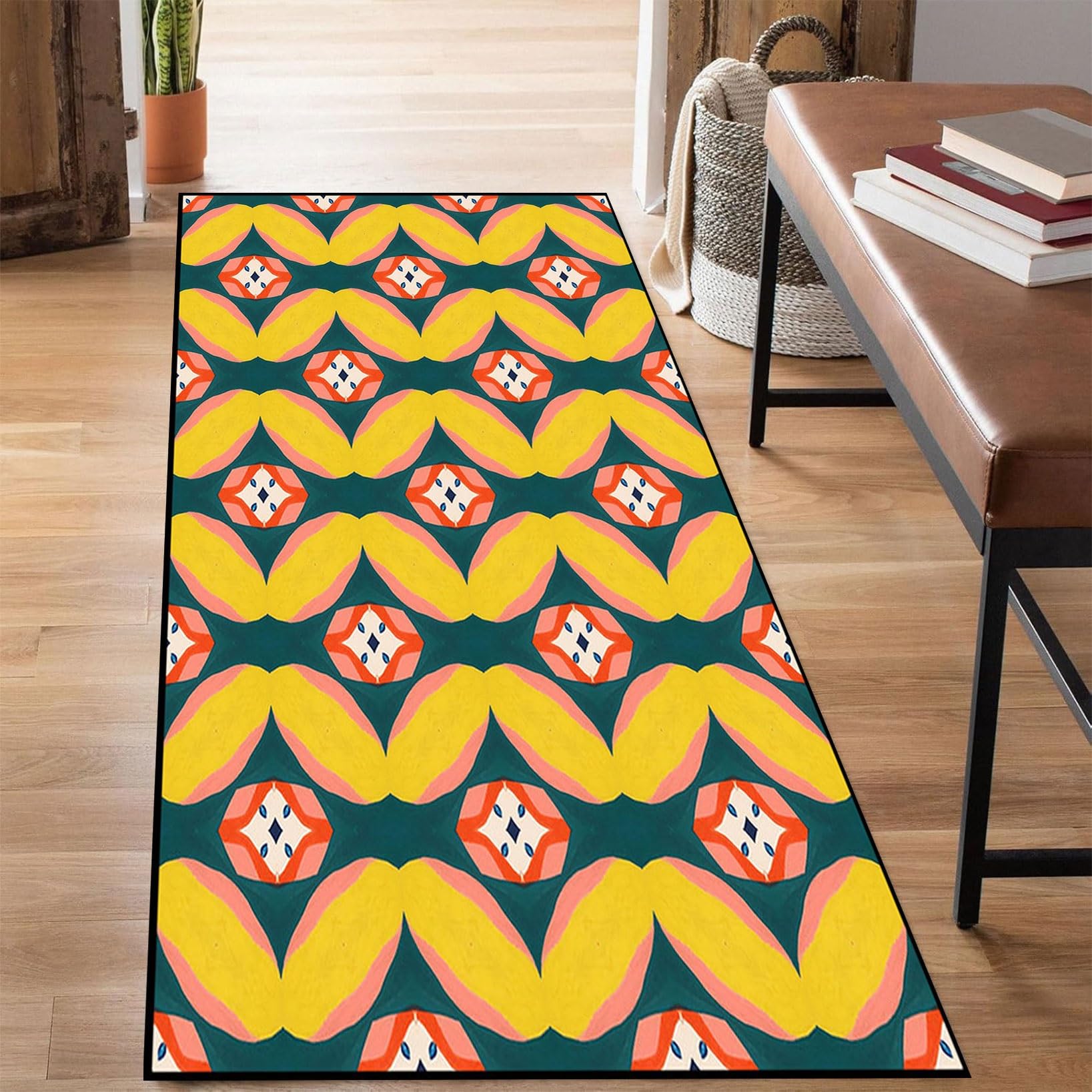 Amazon｜キッチンマット 60 x 100 cm 洗える 厚み6Mm 玄関マット