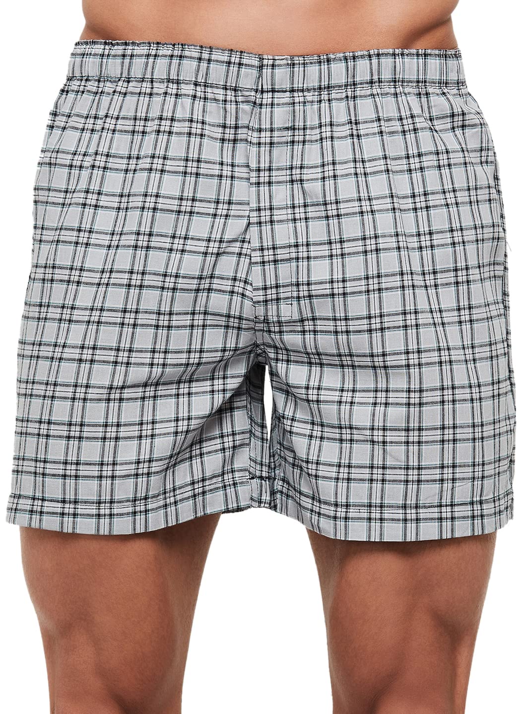 Max Men's Checked Elasticated Boxers