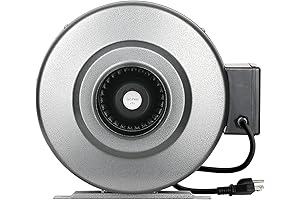 iPower Small Squirrel Cage Inline Fan