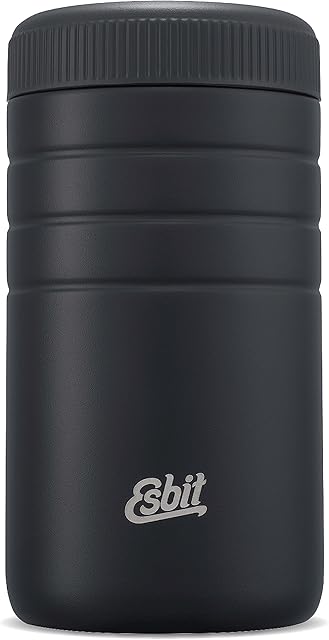 Esbit Pojemnik termiczny Majoris na jedzenie  pojemnik utrzymujący ciepło 550 ml  ze stali nierdzewnej do ciepłych i zimnych potraw  w kolorze czar