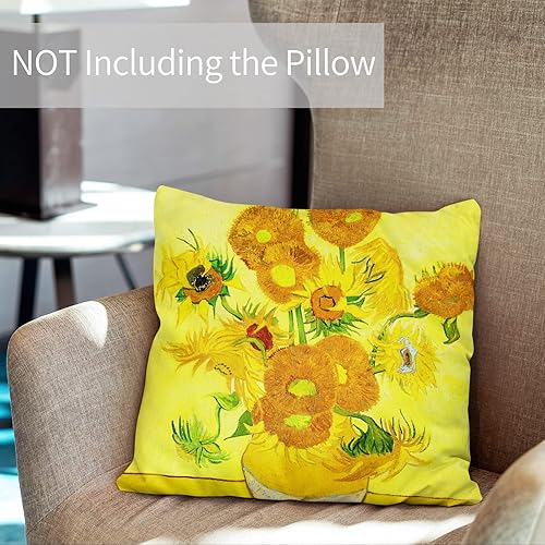 Miniatura 6 de Berkin Arts Alphonse Mucha, fundas de cojín cuadradas decorativas para cojín, diseño de casa de campo, mezcla de poliéster, paquete de 2, 18 x 18