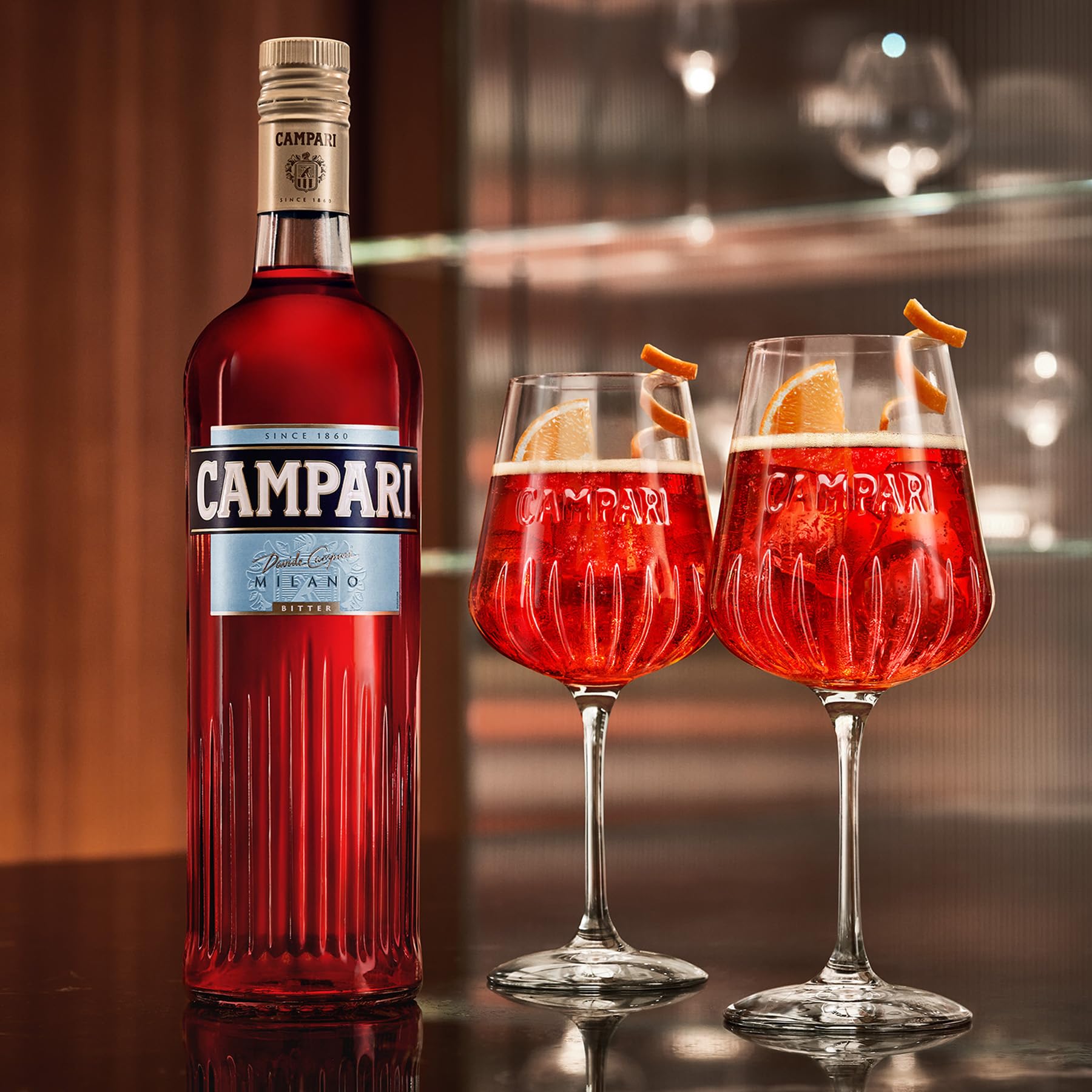 Amazon.co.jp: カンパリ 1000ml [ リキュール イタリア ] CAMPARI
