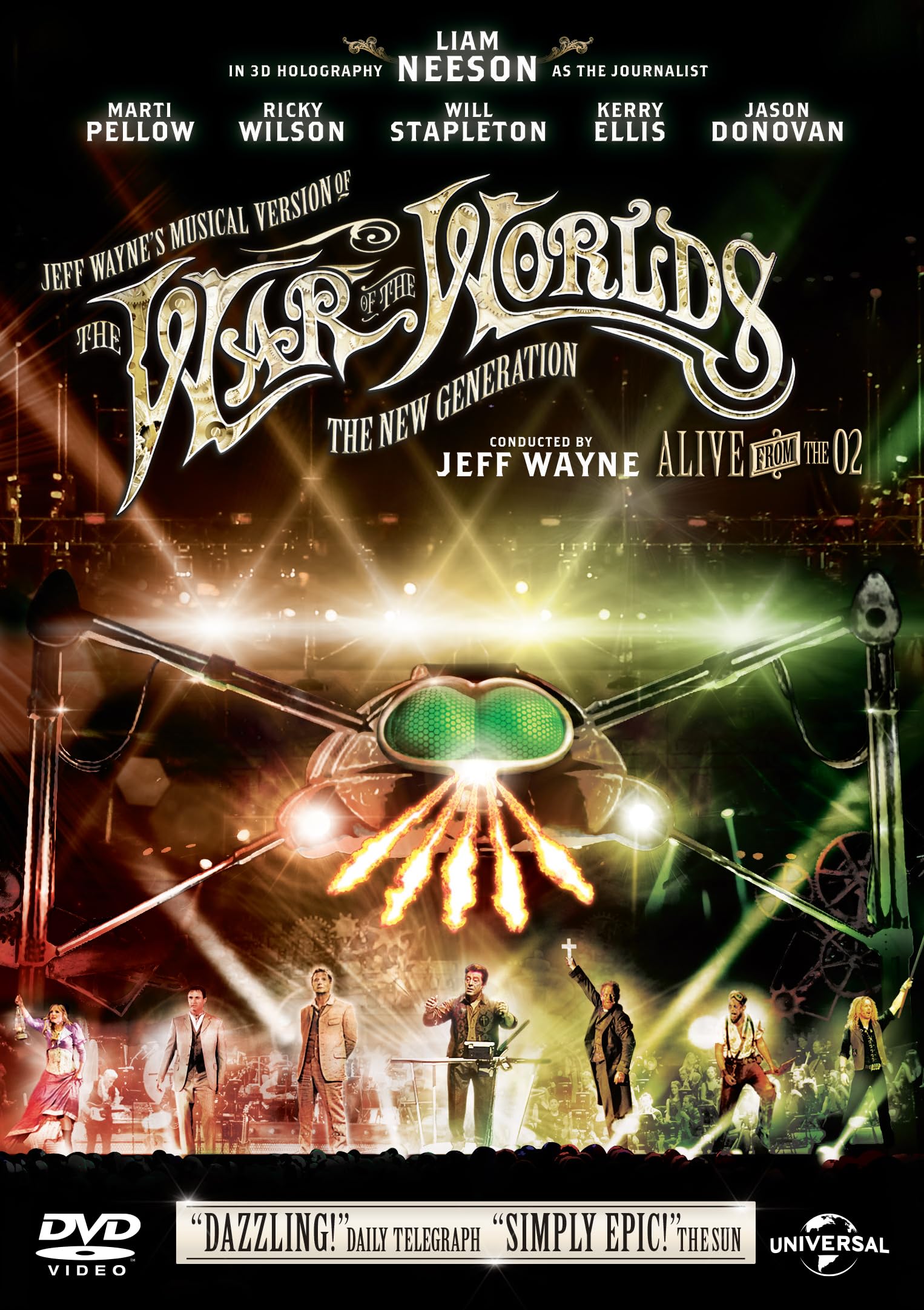 Jeff Wayne's The War of The Worlds: The New Generation [DVD]
