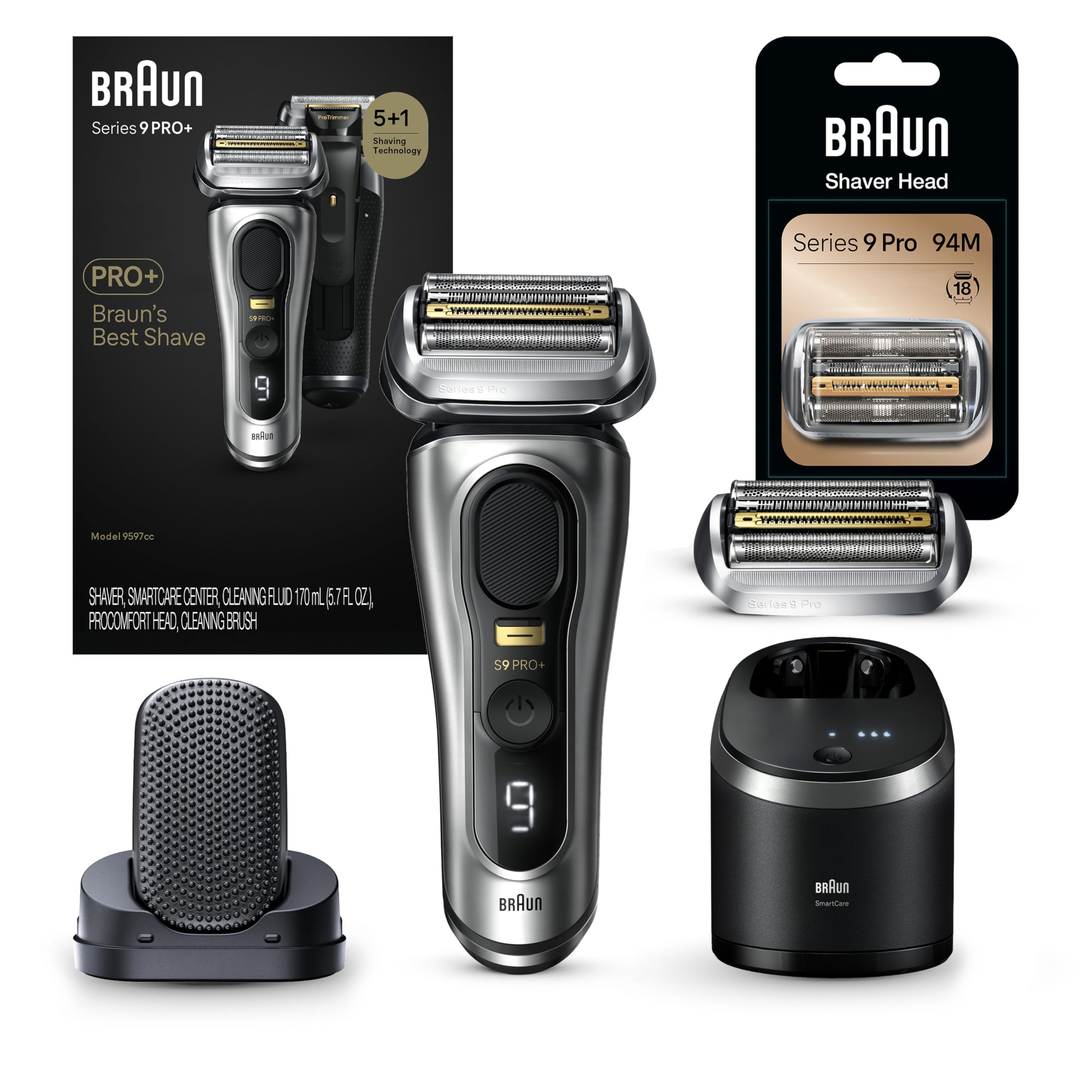 Amazon.com: Braun Series 9 PRO+ Electric Razor for Men, 5 Pro Amazon.com: Braun Series 9 PRO+ Electric Razor for Men, 5 Pro