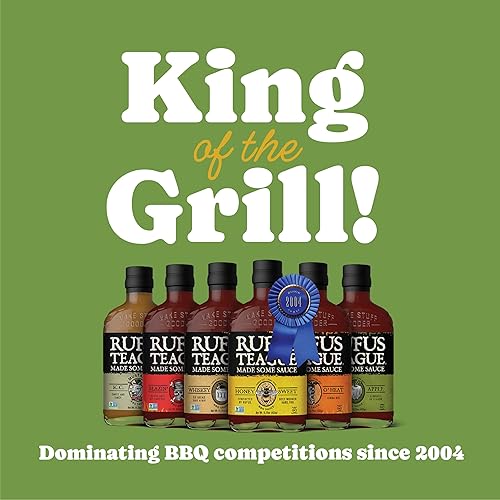 Miniatura 6 de Rufus Teague - KC Gold BBQ Sauce - Salsa barbacoa de mostaza premium - Botellas de 14.25 oz - Paquete de 2