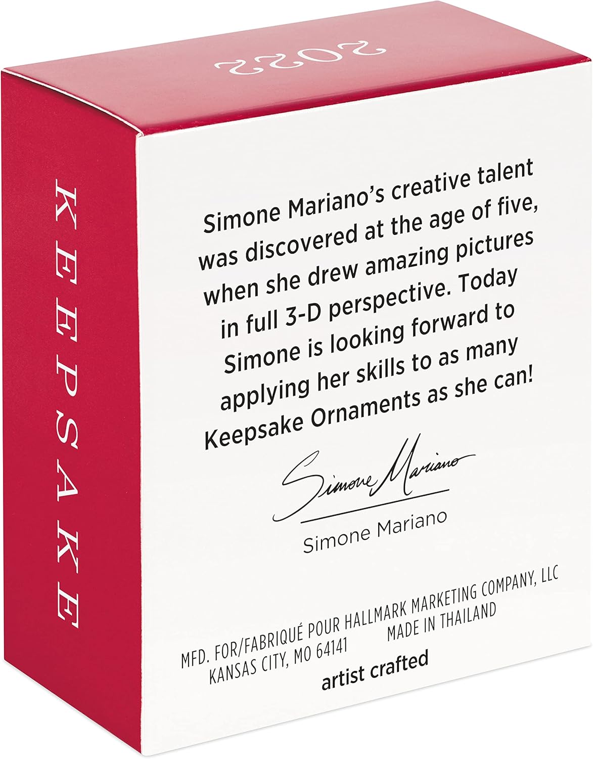 Hallmark Keepsake 1.25" Miniature Plastic, Christmas Ornament 2022, Disney Beauty and The Beast Belle, Mini - Image 8