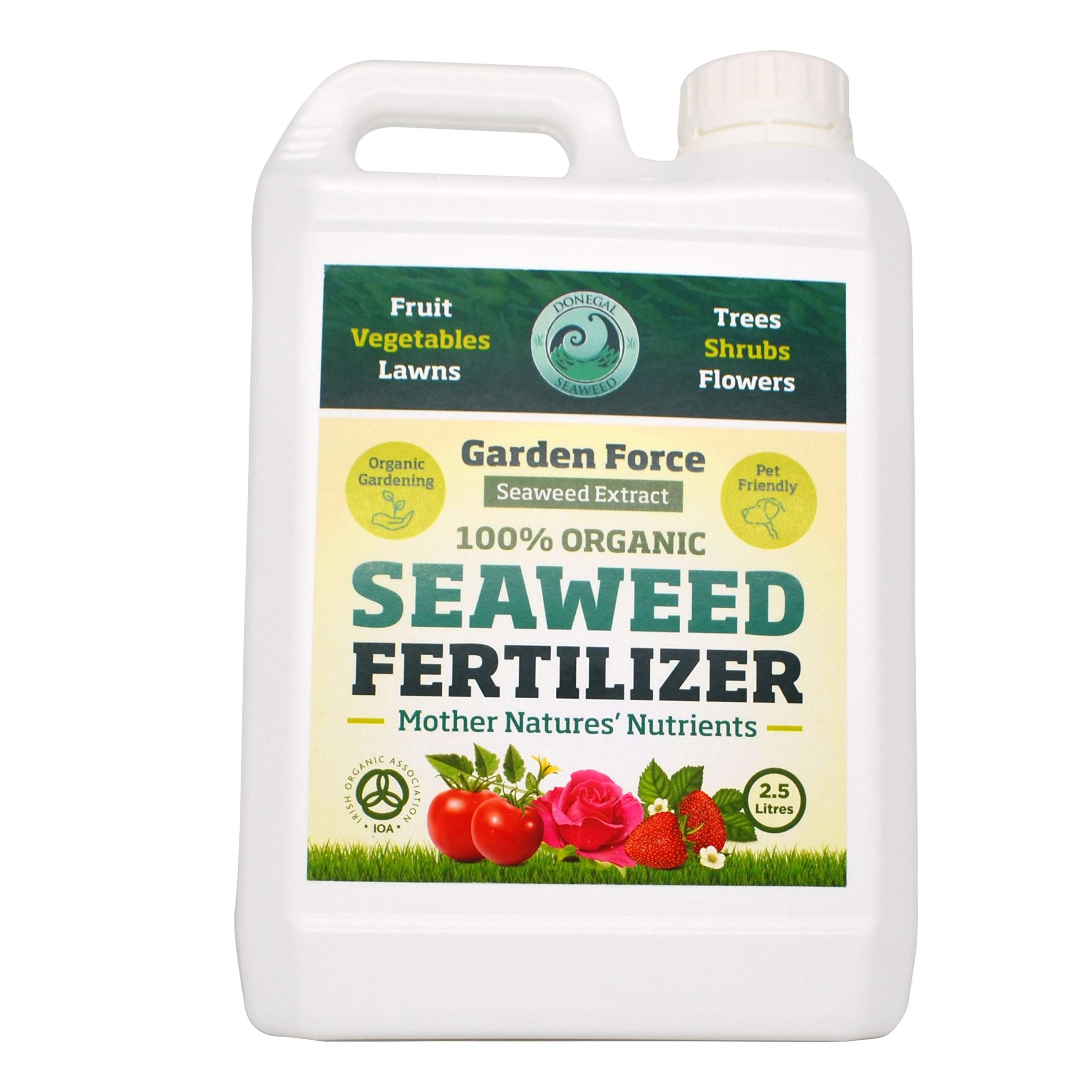 Buy Garden Force Liquid Seaweed Fertiliser 2.5L Premium Multipurpose Food for Outdoor & Indoor