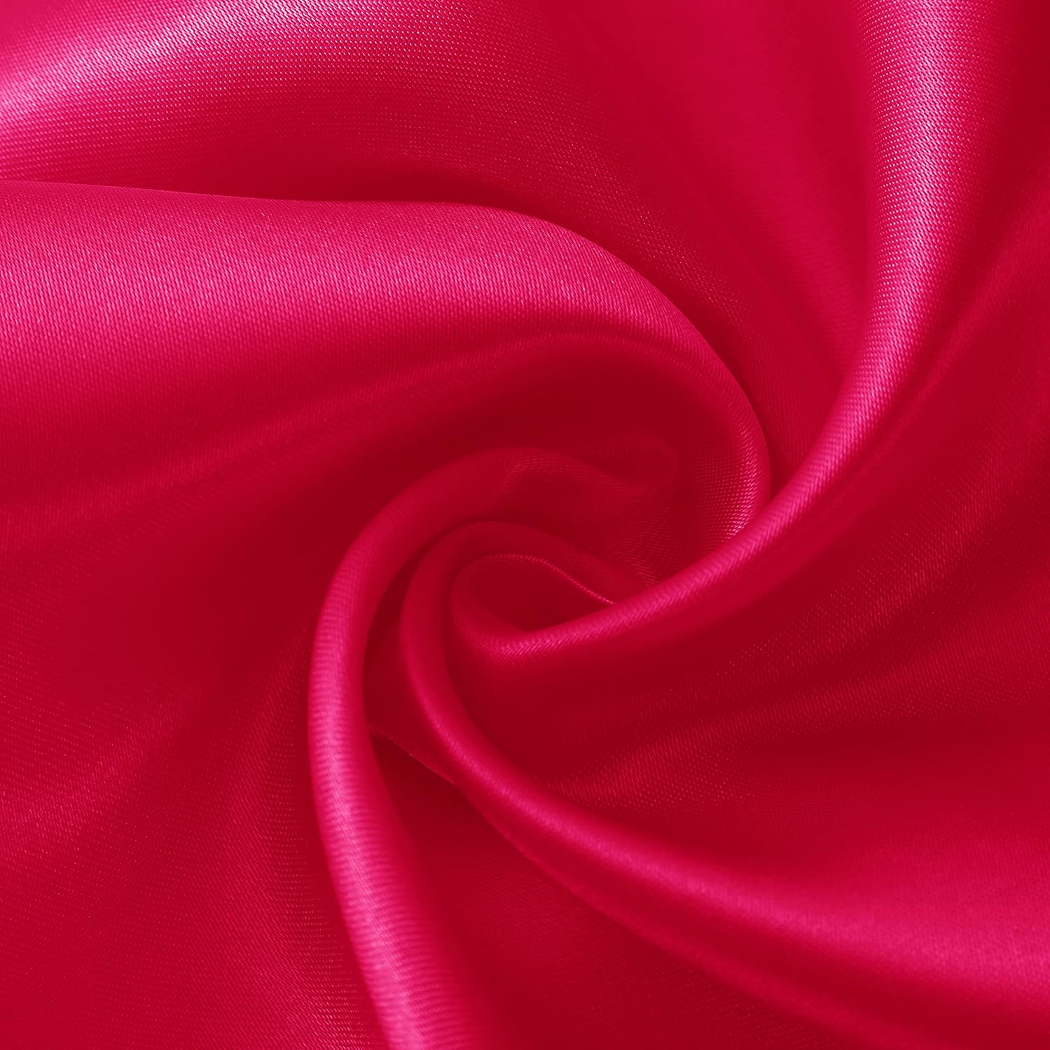 Horbaunal 12 Pack Hot Pink Satin Table Runner 12 x 108 Inch | Smooth Table Runners for Wedding Banquets Birthday Party