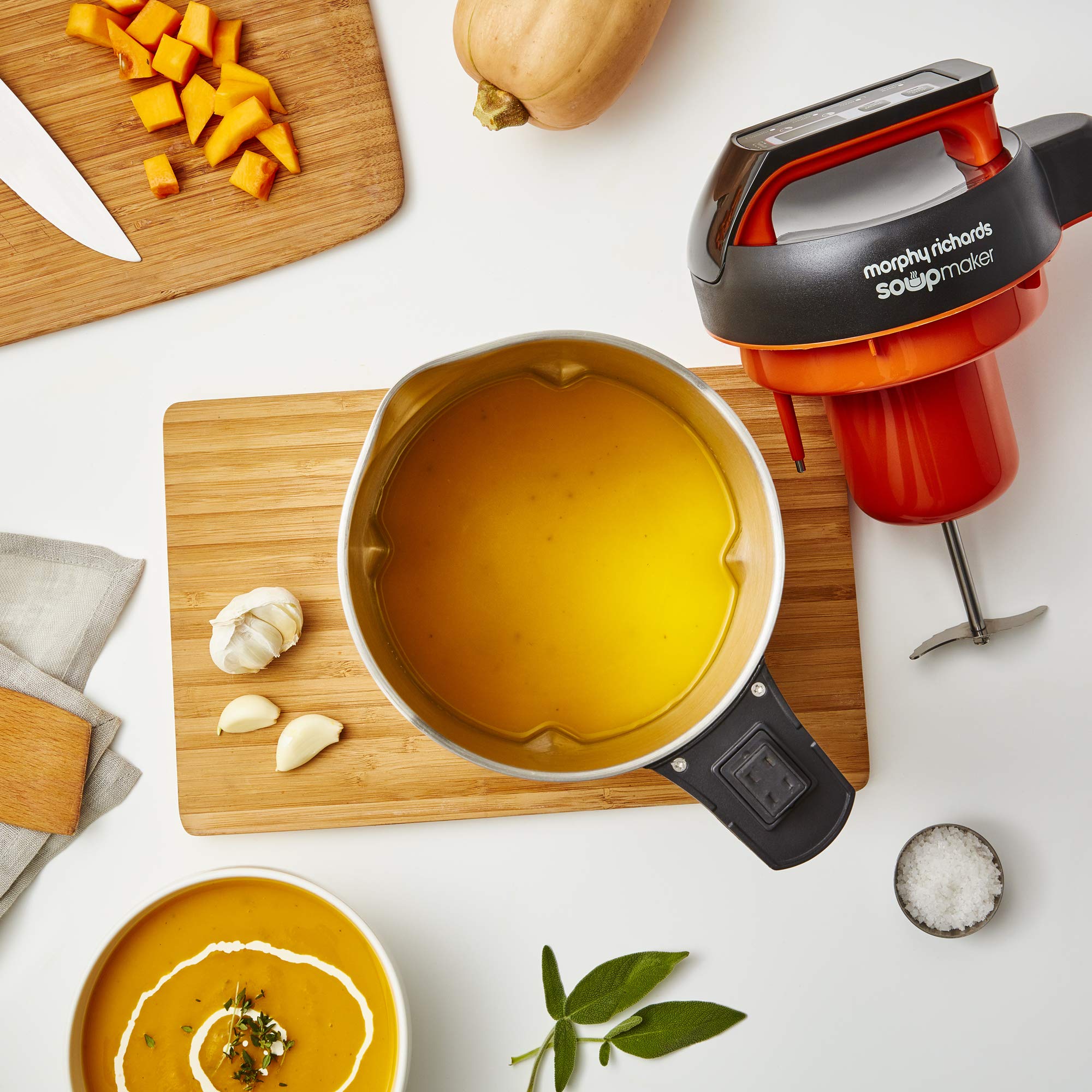 Morphy Richards 501022 Creatore di zuppa con funzione di mantenimento caldo e modalità pulita