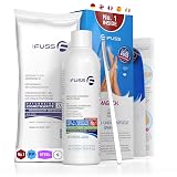 Mr. Fuss® No. 1 – Plus Pack Steel – Mały, zestaw do usuwania skórek i zrogowaciałego naskórka, 3-częściowy aktywny roztwór szybko i mocno zmiękczający – 200 ml, wata, skrobak ze stali nierdzewnej