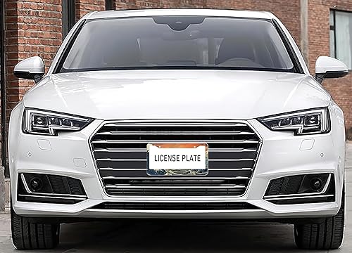 Miniatura 6 de Marco de matrícula Ocean Waves, paquete de 2 unidades, accesorios de automóvil, cubierta de placa de automóvil, decoración de aluminio para mujeres,