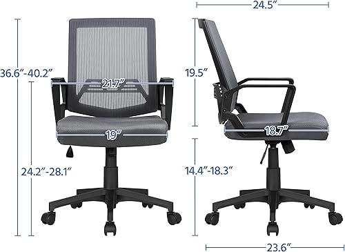 Miniatura 3 de Yaheetech - Silla de oficina.