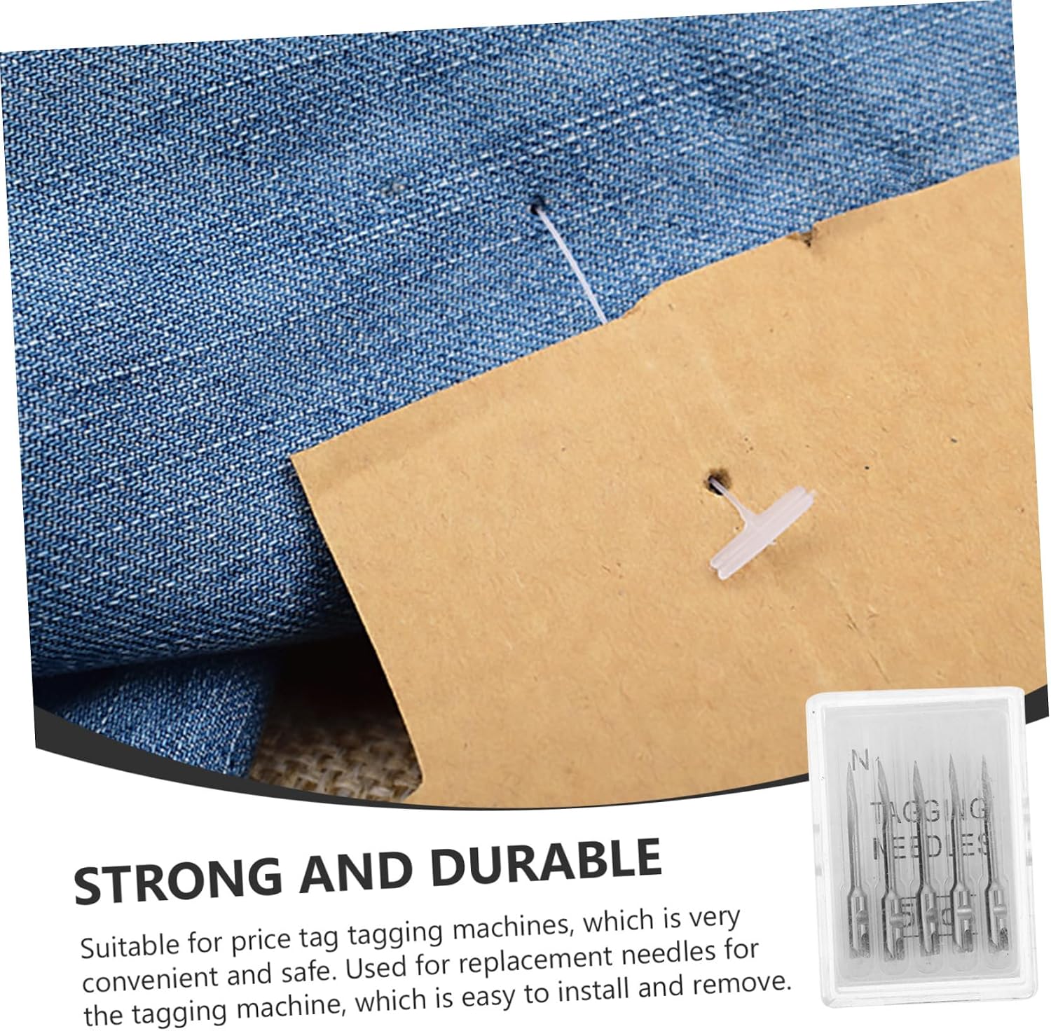 OSALADI 10pcs Tagging Needles for Clothing Labeling Metal Needles for Tag Attaching Device for Tagging Machine Convenient Resistant