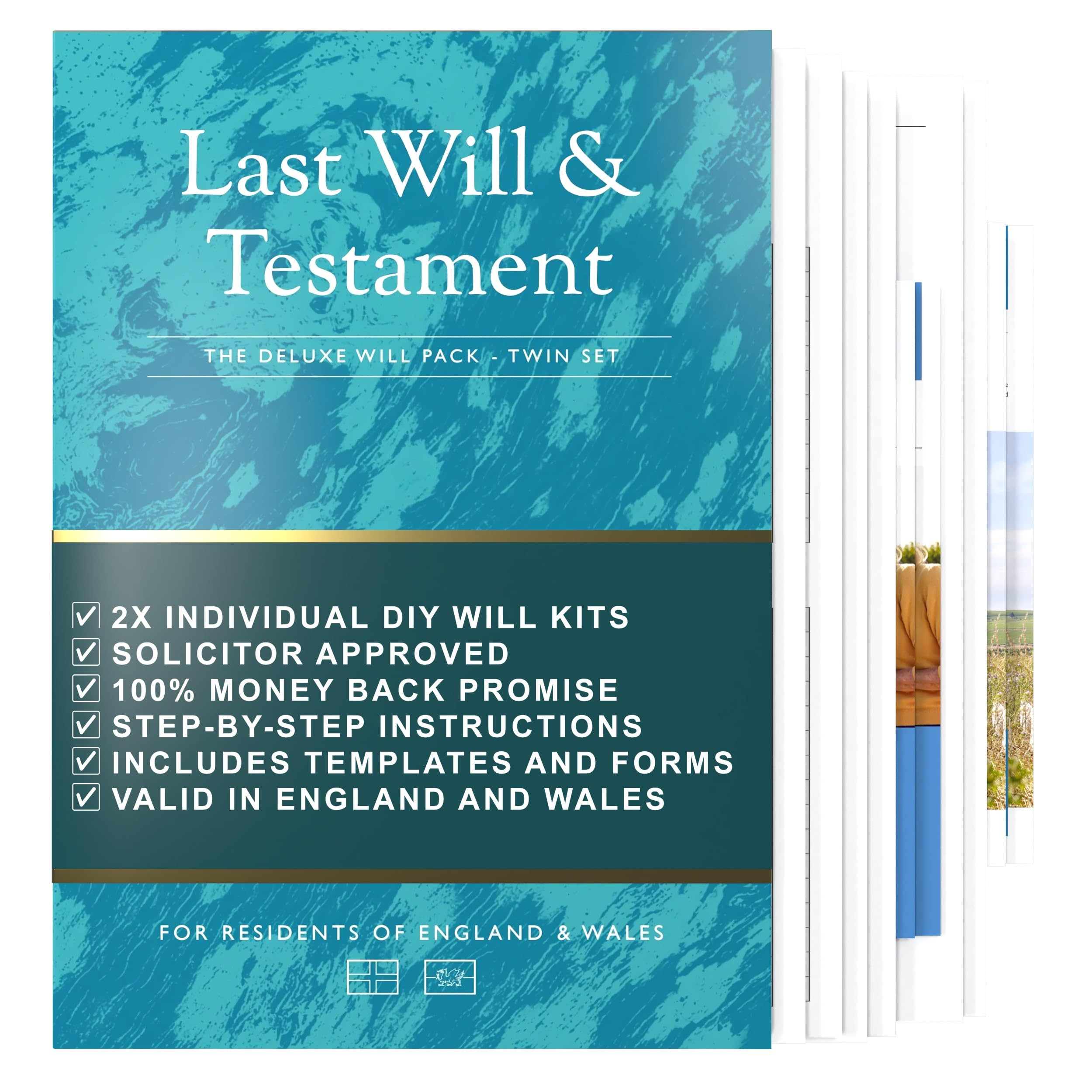 Last Will And Testament Kit 2025-26 UK - Will Writing Kit - Legally - View #3