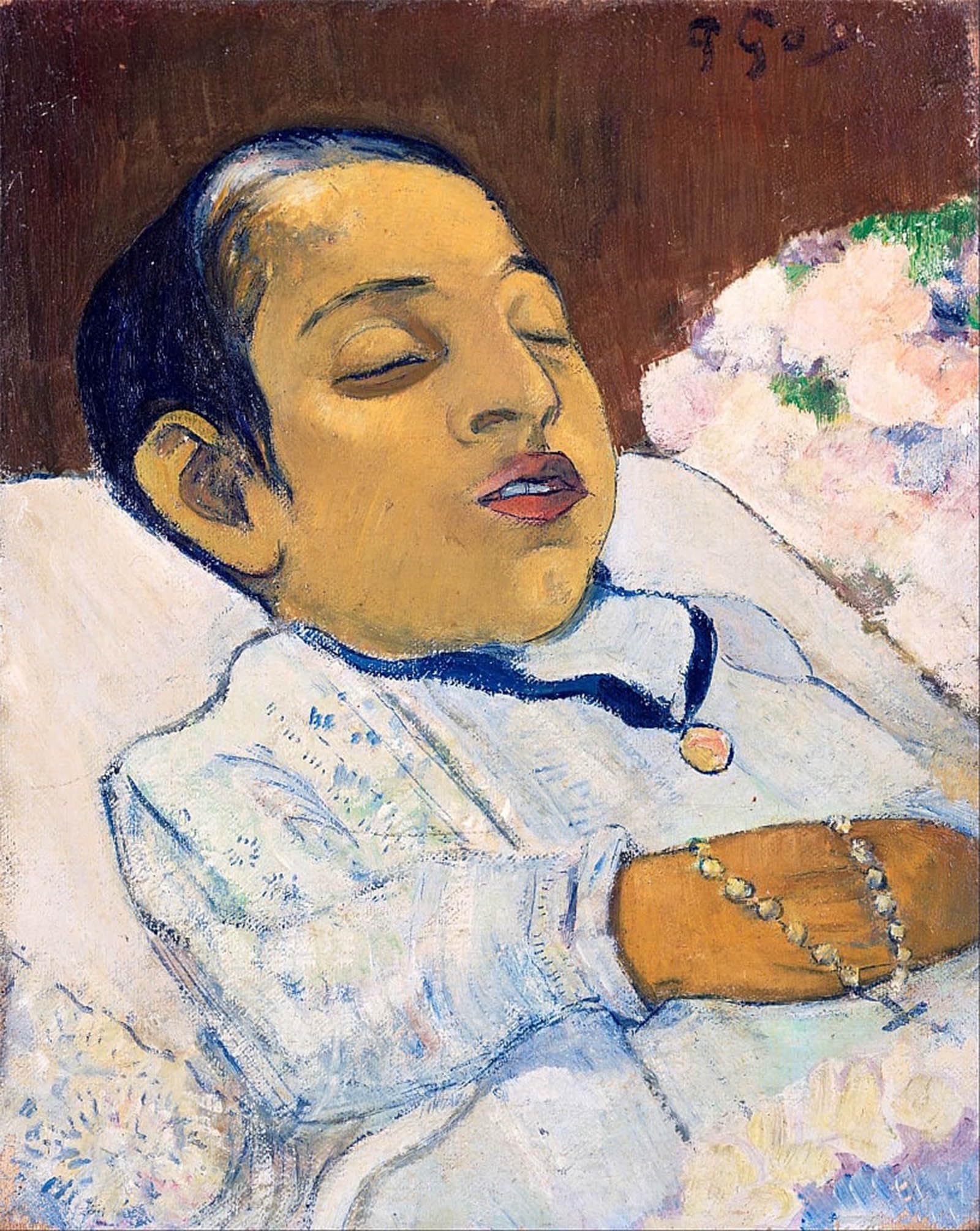 ARTXLXXBN Famous Prints Artwork Pictures Poster Painting Art Atiti by Paul Gauguin Artwork Landscape Pictures for Home Decor 60x90cm